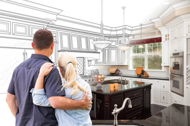 Professional Open Concept Kitchen technician working in Great Falls, VA
